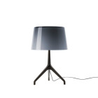 Foscarini Lumiere XXS Table Lamp - Black Chrome / Grey