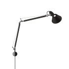 Artemide Tolomeo Wall Light Black