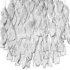 Axolight Aura 60 Suspension Rigadin Crystal