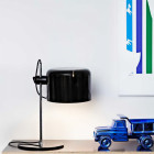 Oluce Coupe 2202 Table Lamp Lifestyle Sideboard