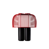 DCW éditions Yasuke LED Table Lamp Black Red