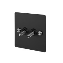 Buster + Punch 2G Toggle Switch - Black/Steel