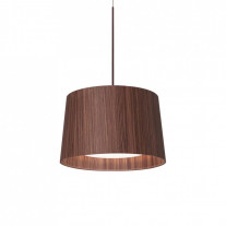 Foscarini Twiggy Wood LED Suspension - Rosewood