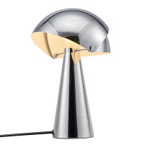 Design For The People Align Table Lamp Chrome Illuminated
