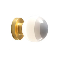 Marset Dipping Light LED Ceiling/Wall - Brass/Amber