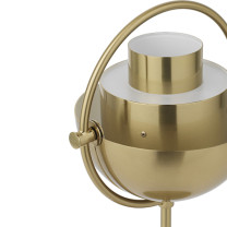 Gubi Multi-Lite Portable Lamp Brass Close Up