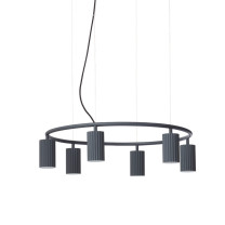 Pholc Donna Circle 60 Suspension Linen - Inky Black