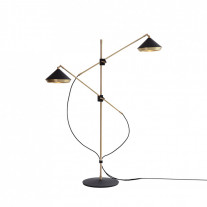 Bert Frank Shear Floor Lamp - Black