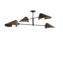 &Tradition Bonnet Chandelier - Small, Bronzed