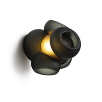 Bocci 100ssp LED Wall / Ceiling Light Grey White Small Plate