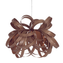 Tom Raffield Butterfly Pendant Giant Walnut