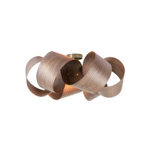 Tom Raffield Drift Ceiling Light Walnut