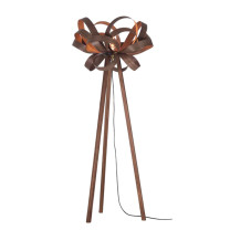 Tom Raffield Skipper Floor Light Walnut