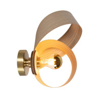 Tom Raffield Verso Wall Light Oak
