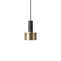 Ferm Living Collect Brass Pendant Disc Low Black