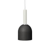 Ferm Living Collect High Socket Pendant Bell White Black