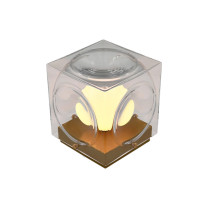 Lee Broom Chant Portable Lamp Clear Gold