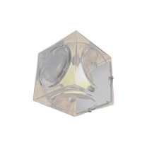 Lee Broom Chant Wall Light Clear Silver