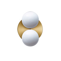 SkLO Dot 2x Wall/Ceiling Light - White/ White