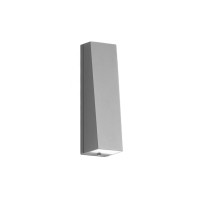 BEGA 33514 LED Wall Light - Silver