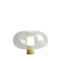 Fontana Arte Fontanella Table Lamp Small Satin Brass