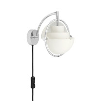 Gubi Multi-Lite Wall Light Chrome White