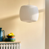 HAY Nelson Roll Bubble Pendant Light Lifestyle Radiator
