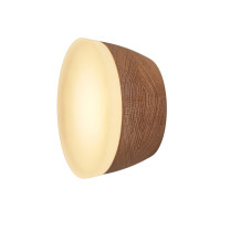 Hollis + Morris Berm Acrylic LED Sconce - Light Oak
