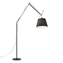 Artemide Tolomeo Mega LED Floor Black Satin