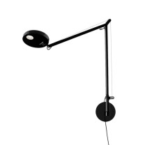 Artemide Demetra LED Wall Light in opaque black