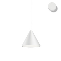Flos String Light Cone LED Pendant White Ceiling/Wall Rose