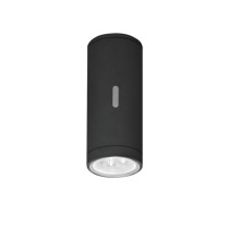 Artemide Architectural Calumet LED Outdoor Ceiling Light 8 Black