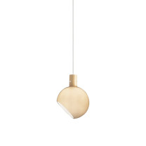 Fontana Arte Parola Suspension Light Amber