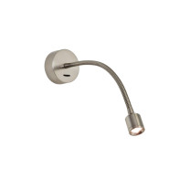 Astro Fosso Switched LED Reading Light Matt Nickel