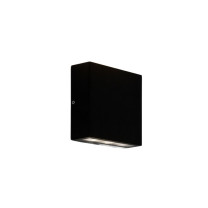Astro Elis Twin LED Exterior Wall Light Textured Black