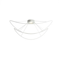 Axolight Hoops LED Ceiling Light 2 Rings - White