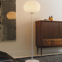 Fontana Arte Bianca Floor Lamp Lifestyle Living Room