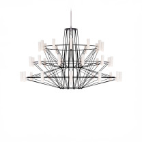 Moooi Coppelia Suspended LED Chandelier - Black Small