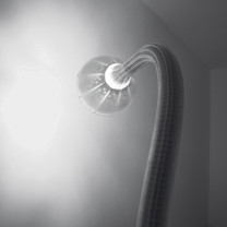 Artemide Pipe Wall/Ceiling Light Closeup
