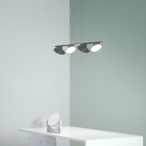 Axolight Orchid 4 LED Suspension Above Table