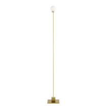 Northern Snowball Floor Lamp - Brass