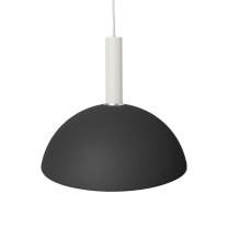 Ferm Living Collect High Socket Pendant Dome White Black
