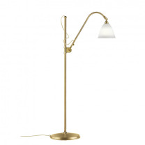 Gubi Bestlite BL3 Floor Lamp Small Brass Bone China