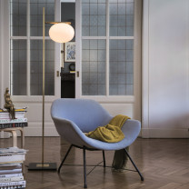 Oluce Alba Floor Lamp Lifestyle Study