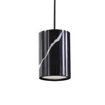 Case Solid Cylinder Pendant Nero Marquina