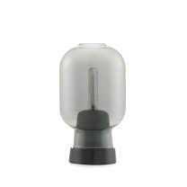 Normann Copenhagen Amp Table Lamp - Smoke/Black