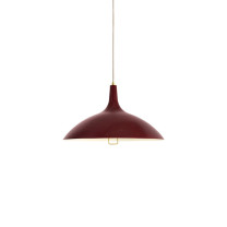 Gubi Tynell 1965 Pendant Light Chianti Red