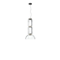 Flos Noctambule Low Cylinder and Bowl LED Pendant S2