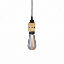 Buster + Punch Hooked 1.0 Nude Pendant - Brass with Crystal Bulb