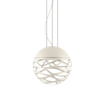 Lodes Kelly Sphere Pendant Small White